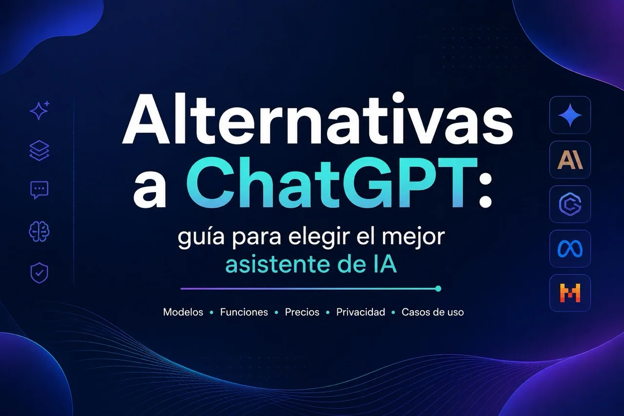 Alternativas a ChatGPT: guía para elegir el mejor asistente de IA