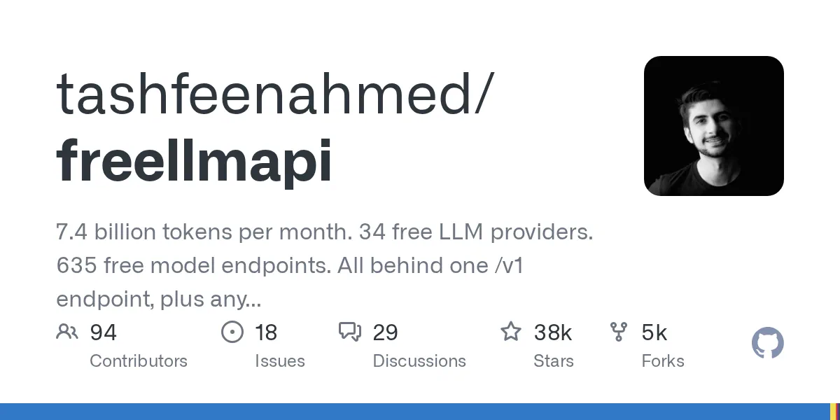 FreeLLMAPI: 7.400 millones de tokens gratis al mes detrás de una sola API — guía completa de uso y conexión
