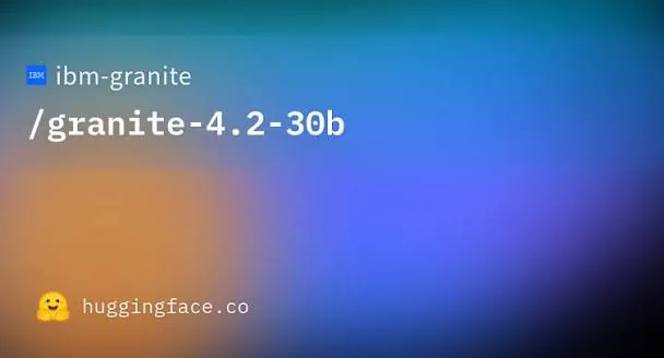 IBM lanza Granite 4.2: modelos de reasoning open-source con agentic RL bajo Apache 2.0