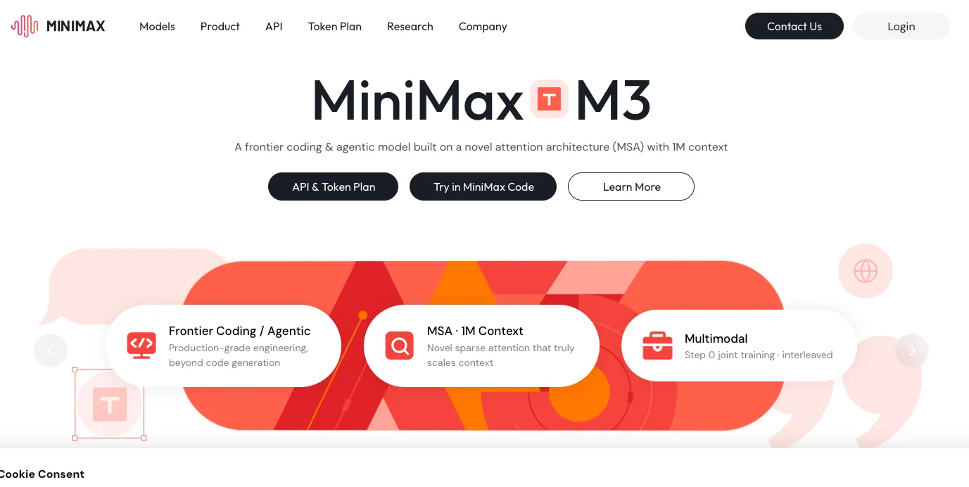 MiniMax M3: El avance en IA con programación, multimodalidad y análisis de grandes volúmenes de datos