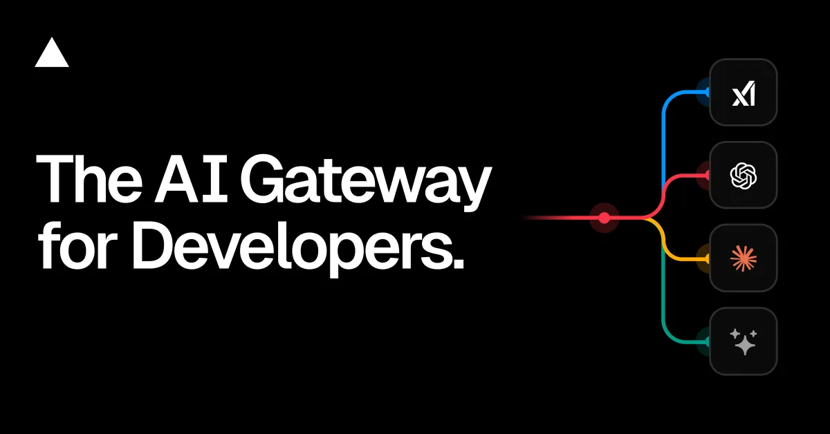 Vercel AI Gateway: una API key, cientos de modelos de IA sin markup y con failover automático