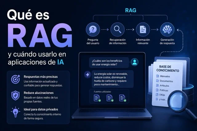 Qué es RAG y cuándo usarlo en aplicaciones de IA