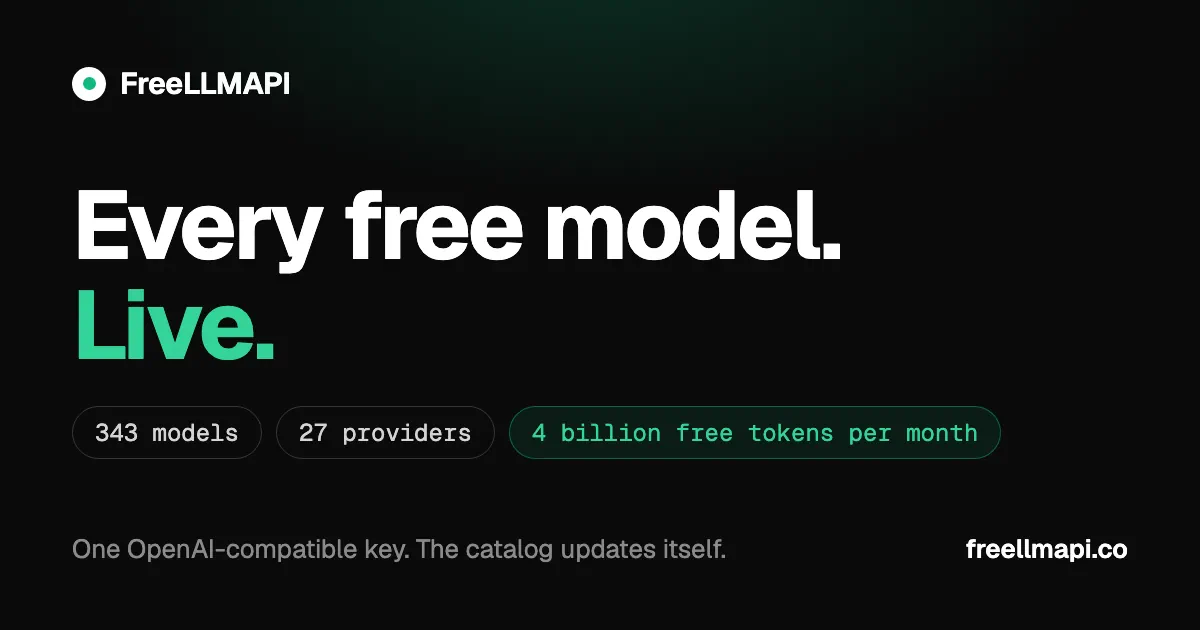 FreeLLMAPI